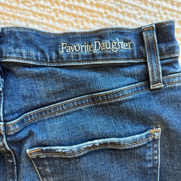 Favorite Daughter The Valentina Super High Rise Cigarette Ankle Denim Si… - Picture 7 of 7